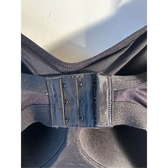 Warner‎ 3x black bra no wire #36543 - Picture 2 of 5